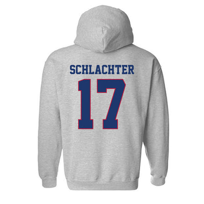 Detroit Mercy - NCAA Softball : Hannah Schlachter - Classic Shersey Hooded Sweatshirt-1