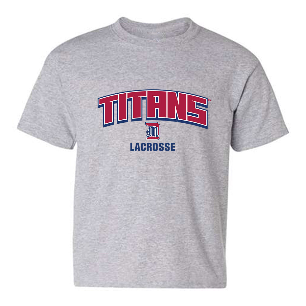 Detroit Mercy - NCAA Men's Lacrosse : Marcus Thundercloud - Classic Shersey Youth T-Shirt-0