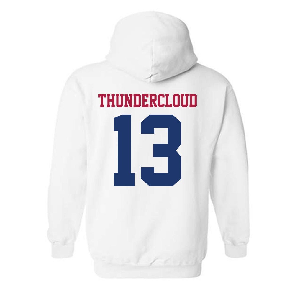 Detroit Mercy - NCAA Men's Lacrosse : Marcus Thundercloud - Classic Shersey Hooded Sweatshirt-1