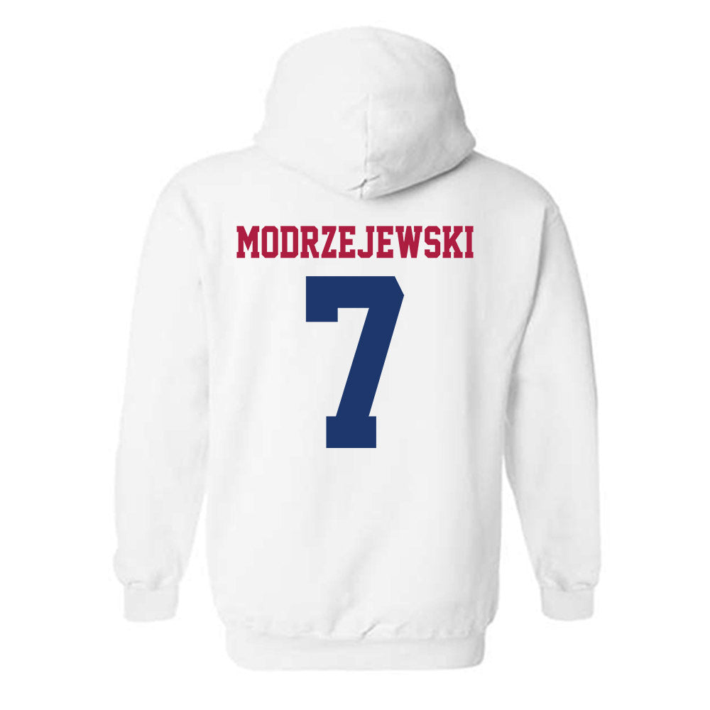 Detroit Mercy - NCAA Softball : Katie Modrzejewski - Classic Shersey Hooded Sweatshirt-1