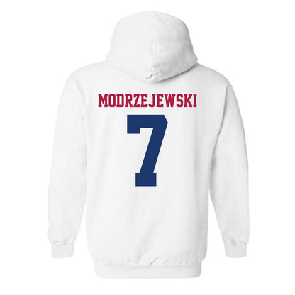 Detroit Mercy - NCAA Softball : Katie Modrzejewski - Classic Shersey Hooded Sweatshirt-1