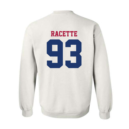 Detroit Mercy - NCAA Men's Lacrosse : Whales Racette - Classic Shersey Crewneck Sweatshirt-1