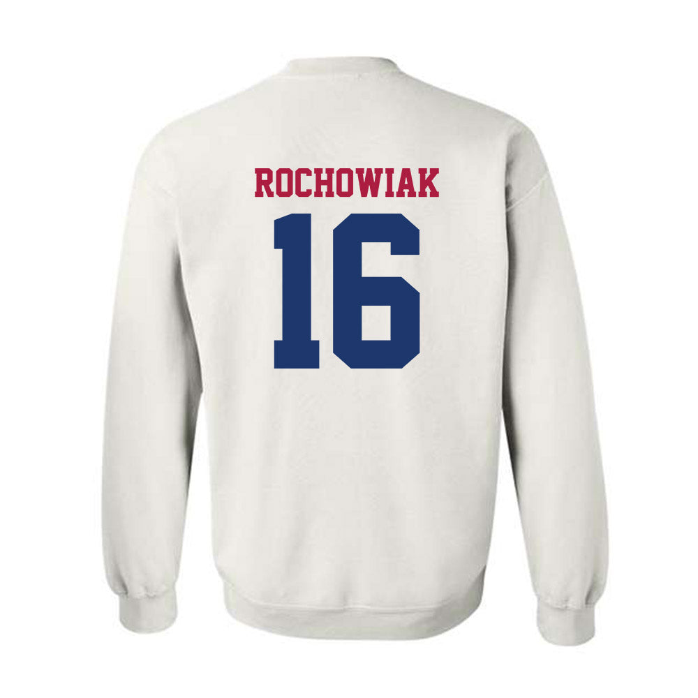 Detroit Mercy - NCAA Men's Lacrosse : Sam Rochowiak - Classic Shersey Crewneck Sweatshirt-1