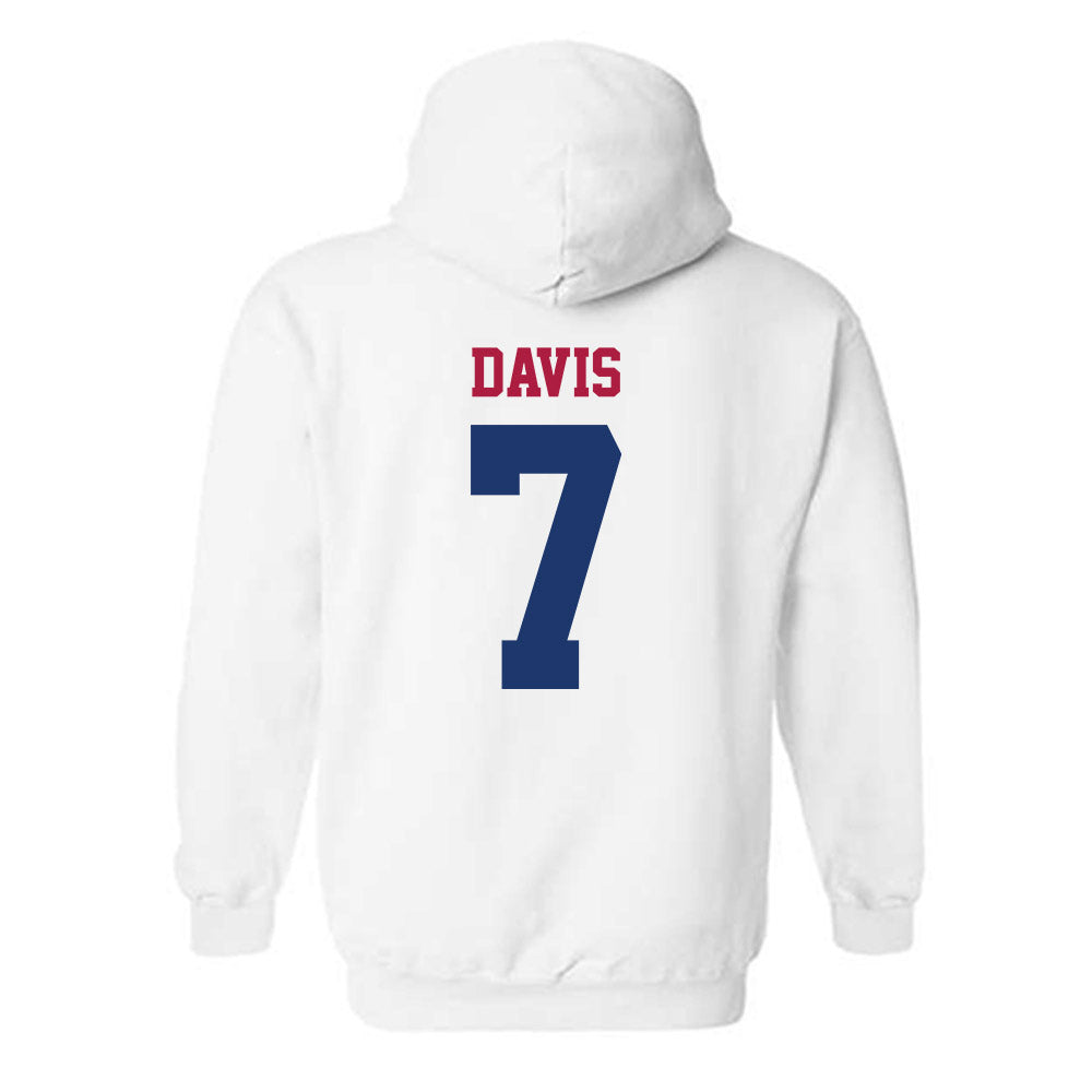 Detroit Mercy - NCAA Men's Lacrosse : Tristen Davis - Classic Shersey Hooded Sweatshirt-1