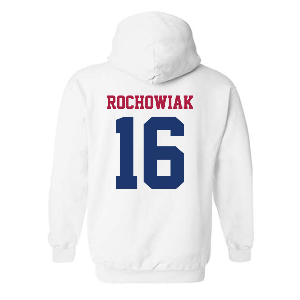 Detroit Mercy - NCAA Men's Lacrosse : Sam Rochowiak - Classic Shersey Hooded Sweatshirt-1