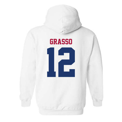 Detroit Mercy - NCAA Men's Lacrosse : Luke Grasso - Classic Shersey Hooded Sweatshirt-1