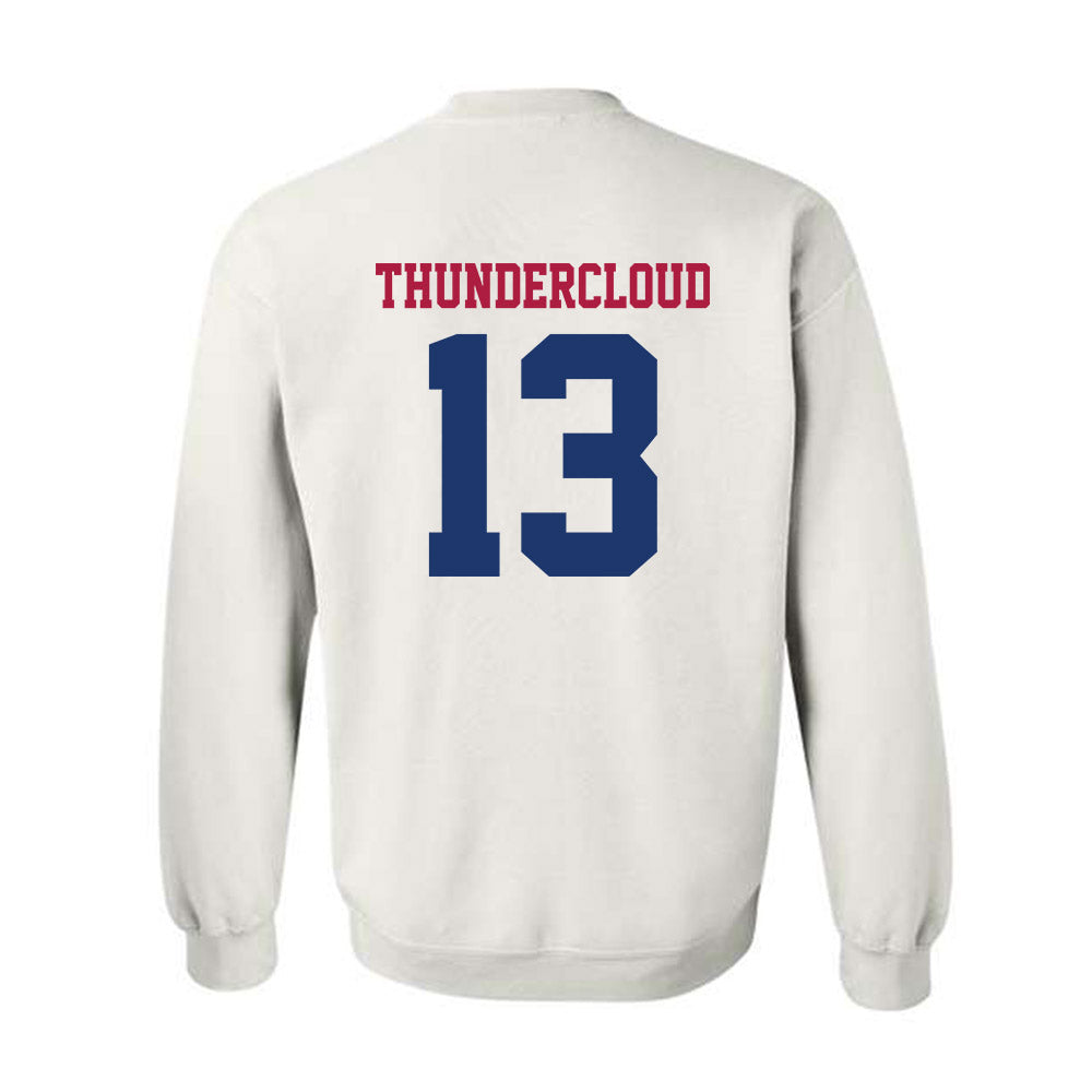 Detroit Mercy - NCAA Men's Lacrosse : Marcus Thundercloud - Classic Shersey Crewneck Sweatshirt-1