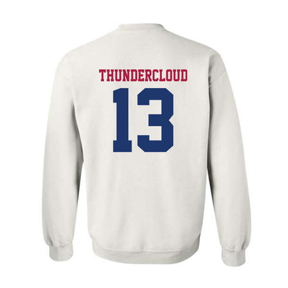 Detroit Mercy - NCAA Men's Lacrosse : Marcus Thundercloud - Classic Shersey Crewneck Sweatshirt-1