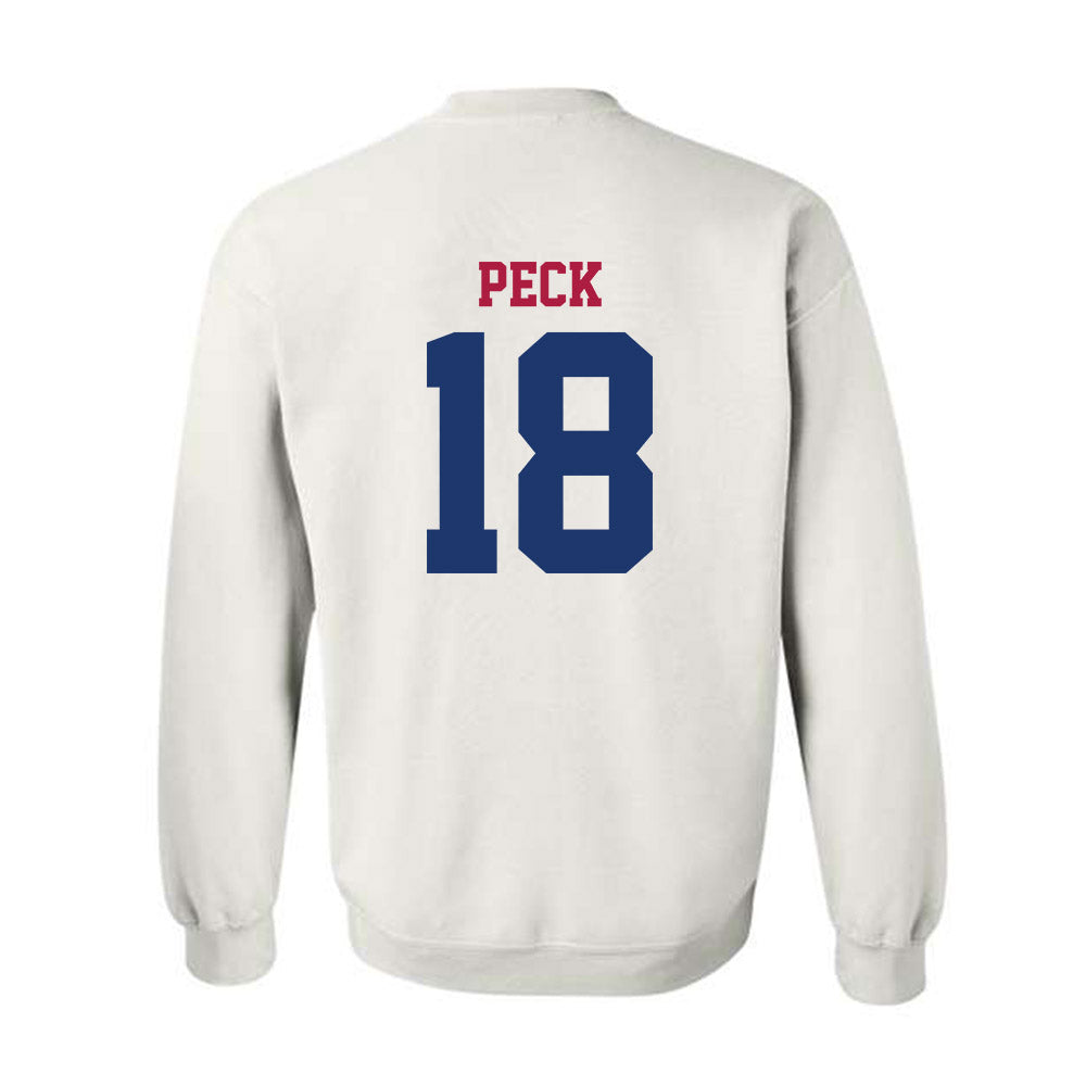 Detroit Mercy - NCAA Women's Lacrosse : Jane Peck - Classic Shersey Crewneck Sweatshirt-1