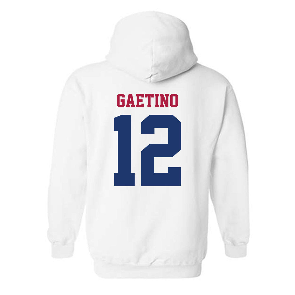 Detroit Mercy - NCAA Men's Soccer : Hayden Gaetino - Classic Shersey Hooded Sweatshirt-1