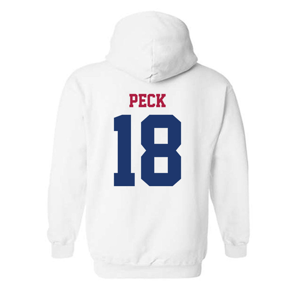 Detroit Mercy - NCAA Women's Lacrosse : Jane Peck - Classic Shersey Hooded Sweatshirt-1