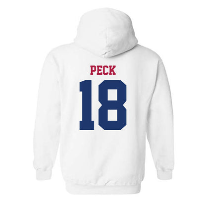 Detroit Mercy - NCAA Women's Lacrosse : Jane Peck - Classic Shersey Hooded Sweatshirt-1