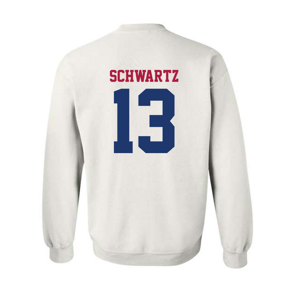 Detroit Mercy - NCAA Women's Basketball : Brendha Schwartz - Classic Shersey Crewneck Sweatshirt-1