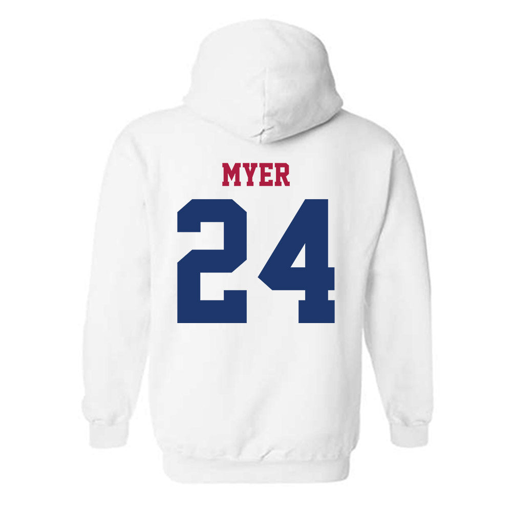 Detroit Mercy - NCAA Softball : Aubrey Myer - Classic Shersey Hooded Sweatshirt-1