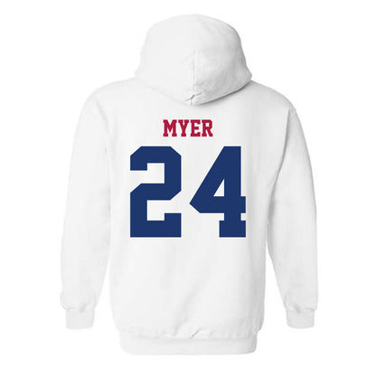 Detroit Mercy - NCAA Softball : Aubrey Myer - Classic Shersey Hooded Sweatshirt-1