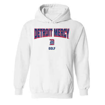 Detroit Mercy - NCAA Men's Golf : Peyton lawley Lawley - Classic Shersey Hooded Sweatshirt-0