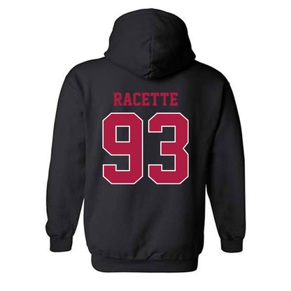 Detroit Mercy - NCAA Men's Lacrosse : Whales Racette - Classic Shersey Hooded Sweatshirt-1