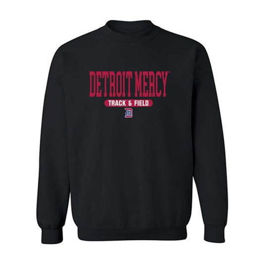 Detroit Mercy - NCAA Men's Track & Field : John Almeda - Classic Shersey Crewneck Sweatshirt-0