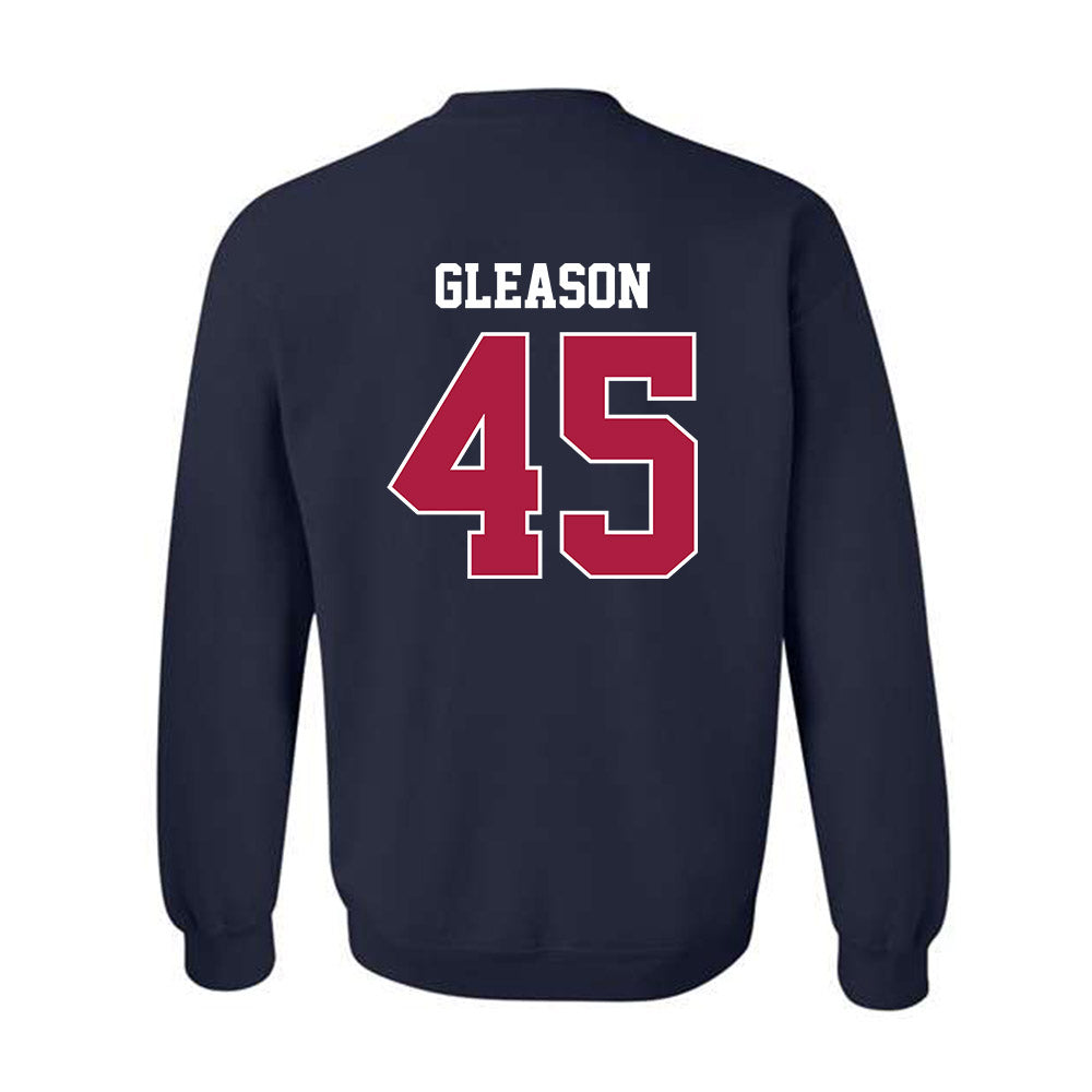Detroit Mercy - NCAA Men's Lacrosse : Zach Gleason - Classic Shersey Crewneck Sweatshirt-1