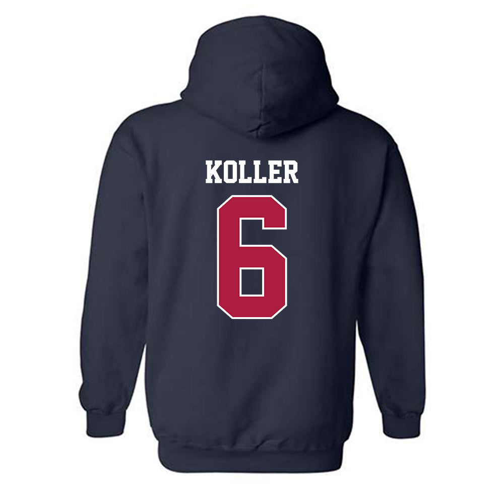 Detroit Mercy - NCAA Women's Lacrosse : Julienna Koller - Classic Shersey Hooded Sweatshirt-1