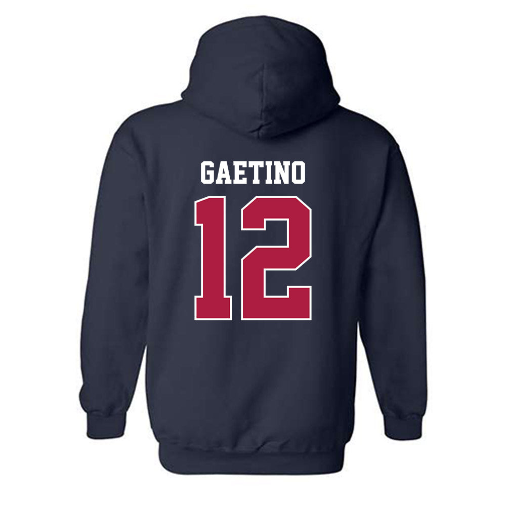 Detroit Mercy - NCAA Men's Soccer : Hayden Gaetino - Classic Shersey Hooded Sweatshirt-1