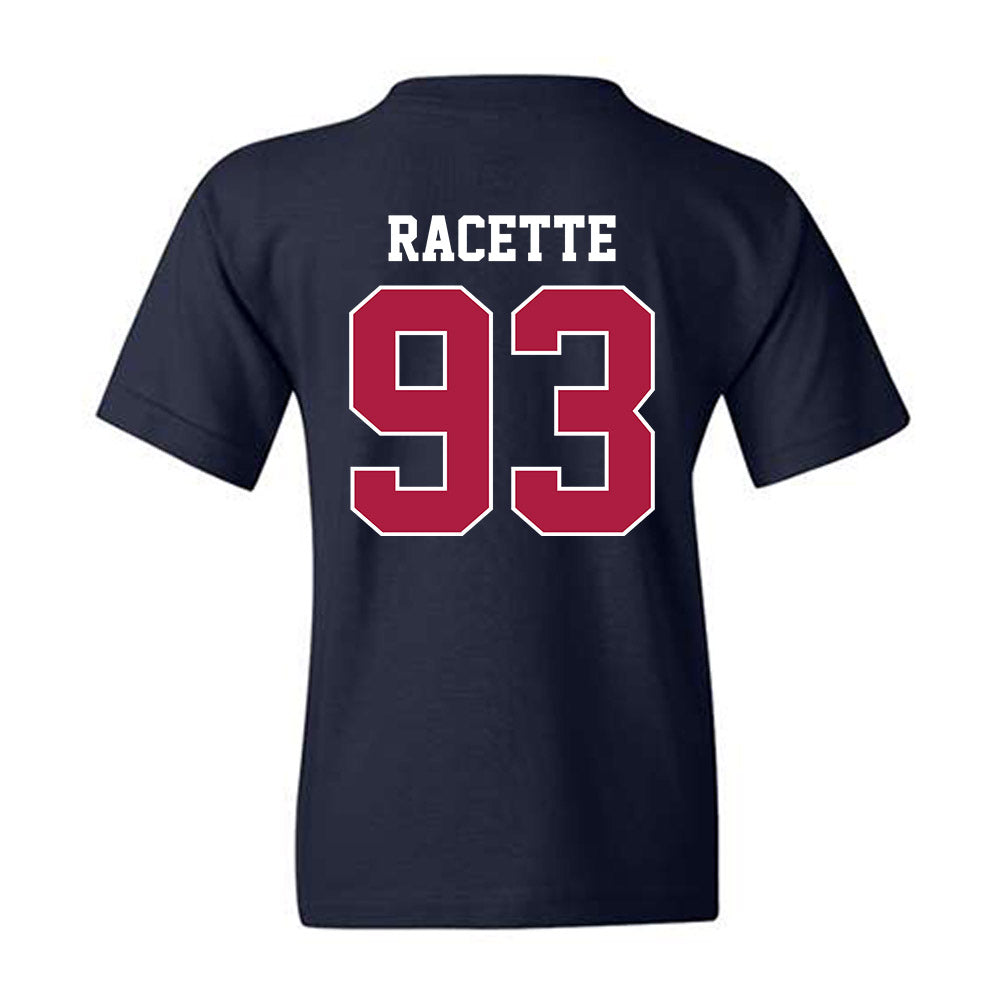 Detroit Mercy - NCAA Men's Lacrosse : Whales Racette - Classic Shersey Youth T-Shirt-1