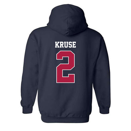 Detroit Mercy - NCAA Men's Lacrosse : Landon Kruse - Classic Shersey Hooded Sweatshirt-1