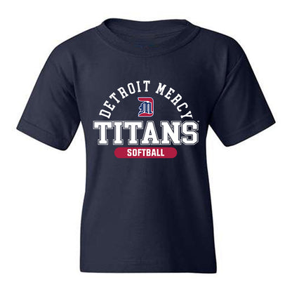 Detroit Mercy - NCAA Softball : Aubrey Myer - Classic Shersey Youth T-Shirt-0