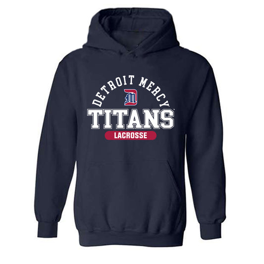 Detroit Mercy - NCAA Women's Lacrosse : Molly Leyes - Classic Shersey Hooded Sweatshirt-0