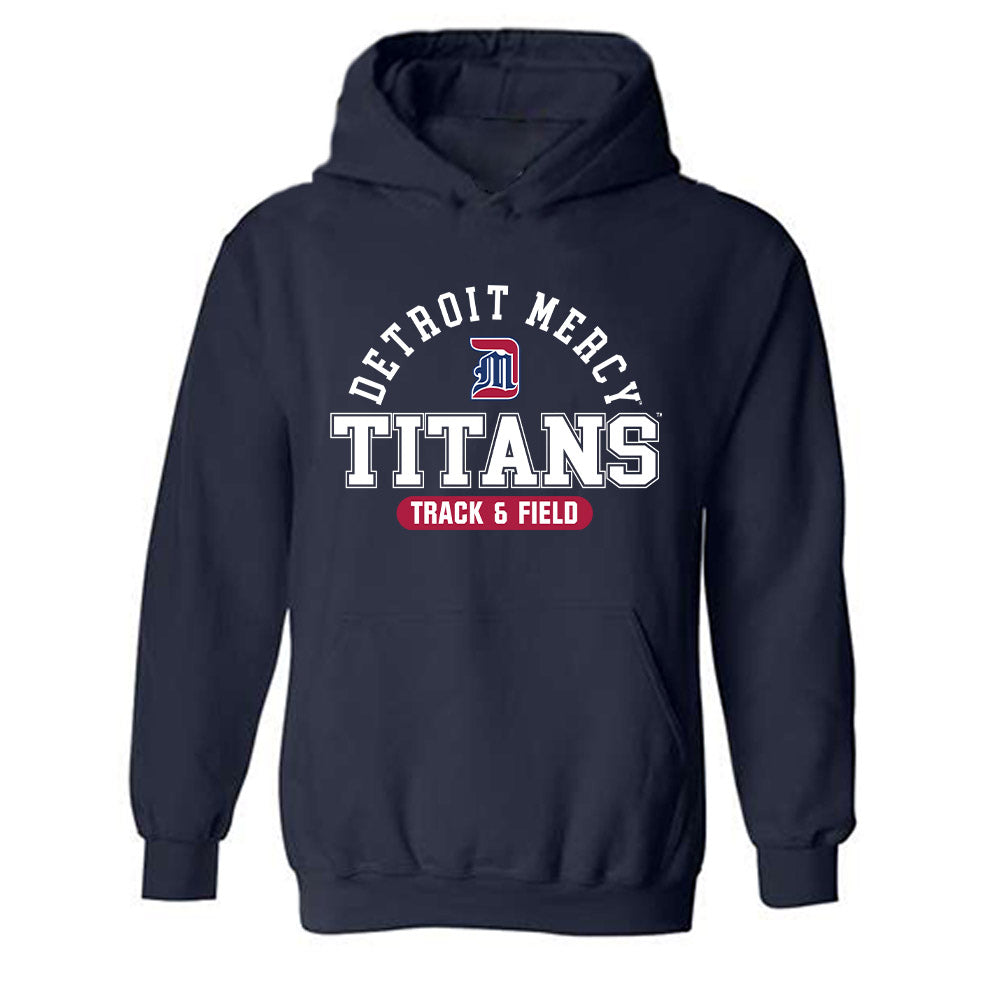 Detroit Mercy - NCAA Women's Track & Field : Gracelyn Peebles - Classic Shersey Hooded Sweatshirt-0