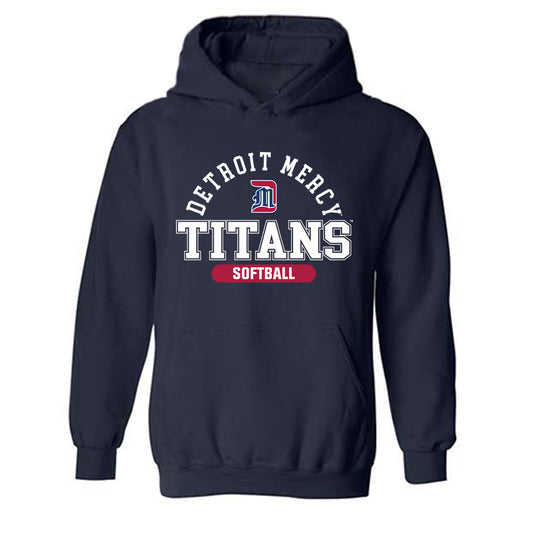 Detroit Mercy - NCAA Softball : Aleah Tanguay - Classic Shersey Hooded Sweatshirt-0
