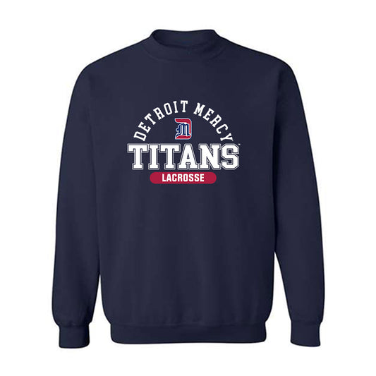 Detroit Mercy - NCAA Men's Lacrosse : Landon Kruse - Classic Shersey Crewneck Sweatshirt-0