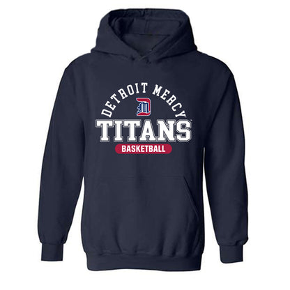 Detroit Mercy - NCAA Women's Basketball : Brendha Schwartz - Classic Shersey Hooded Sweatshirt-0
