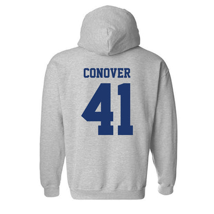 Detroit Mercy - NCAA Men's Lacrosse : Ethan Conover - Classic Shersey Hooded Sweatshirt-1