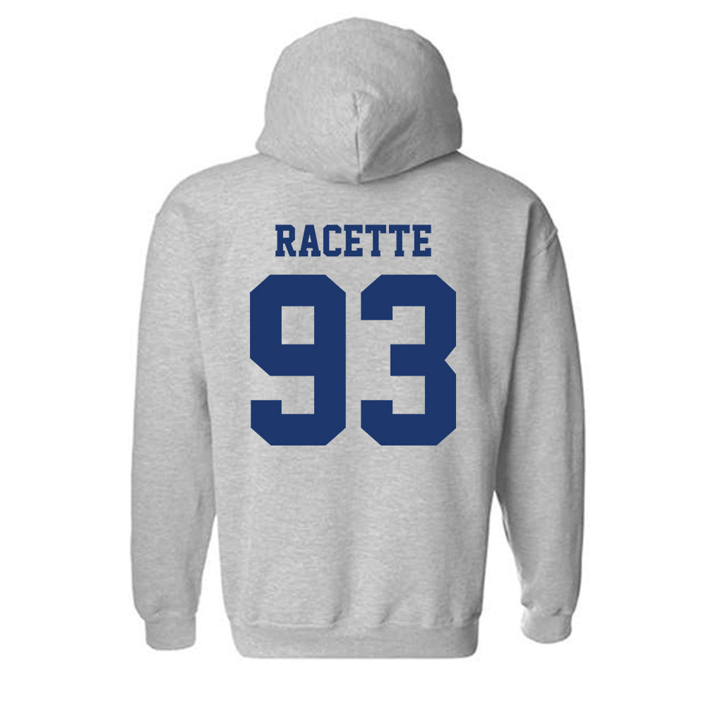 Detroit Mercy - NCAA Men's Lacrosse : Whales Racette - Classic Shersey Hooded Sweatshirt-1