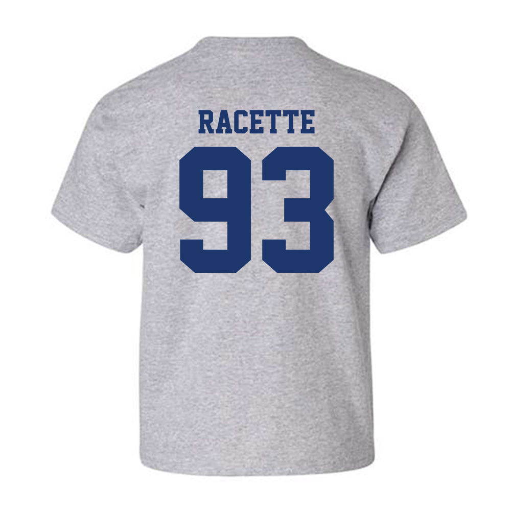 Detroit Mercy - NCAA Men's Lacrosse : Whales Racette - Classic Shersey Youth T-Shirt-1