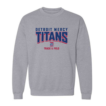 Detroit Mercy - NCAA Men's Track & Field : Avan Hinkle - Classic Shersey Crewneck Sweatshirt-0