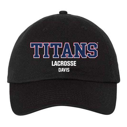 Detroit Mercy - NCAA Men's Lacrosse : Tristen Davis - Dad Hat-0