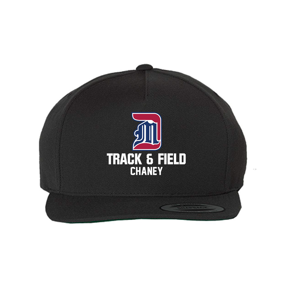 Detroit Mercy - NCAA Men's Track & Field : Micah Chaney - Snapback Hat-0