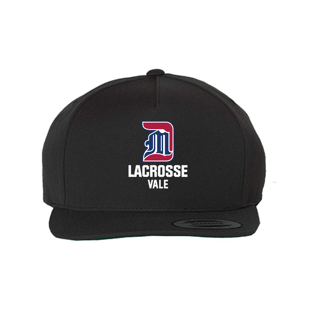 Detroit Mercy - NCAA Men's Lacrosse : Vince Vale - Snapback Hat-0