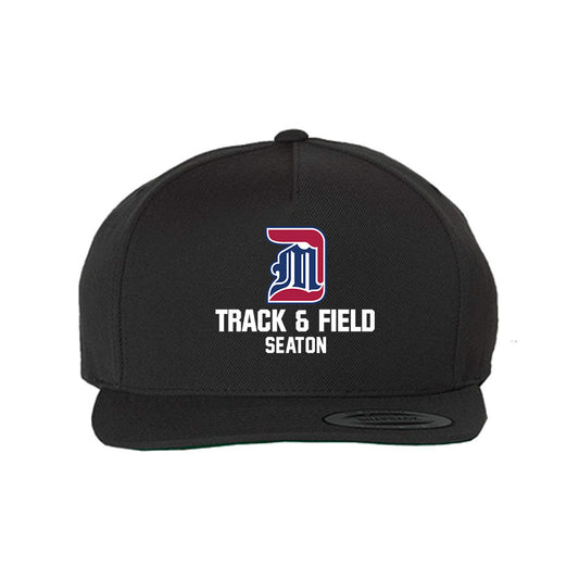 Detroit Mercy - NCAA Women's Track & Field : Mia Seaton - Snapback Hat-0