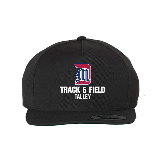 Detroit Mercy - NCAA Men's Track & Field : Antonio Talley - Snapback Hat-0