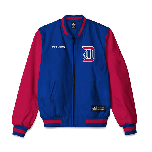 Detroit Mercy - NCAA Men's Track & Field : John Almeda - Bomber Jacket-0