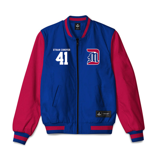 Detroit Mercy - NCAA Men's Lacrosse : Ethan Conover - Bomber Jacket-0