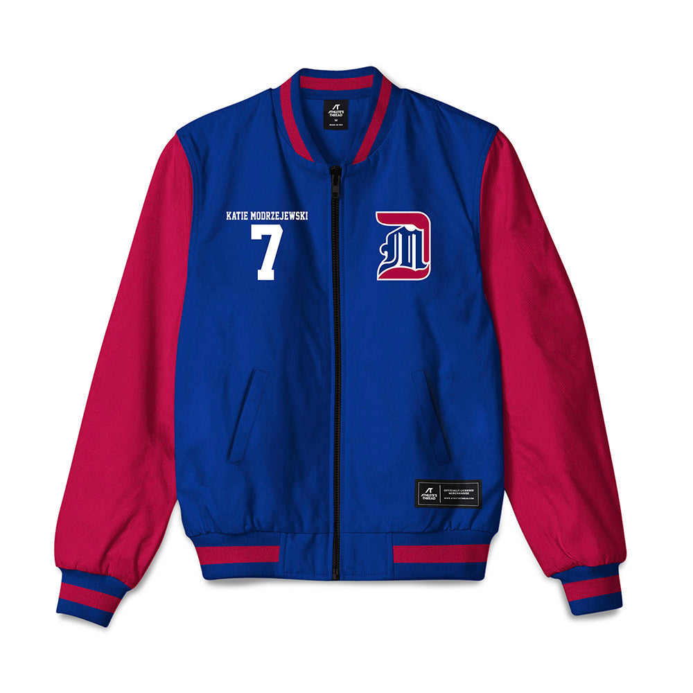 Detroit Mercy - NCAA Softball : Katie Modrzejewski - Bomber Jacket-0