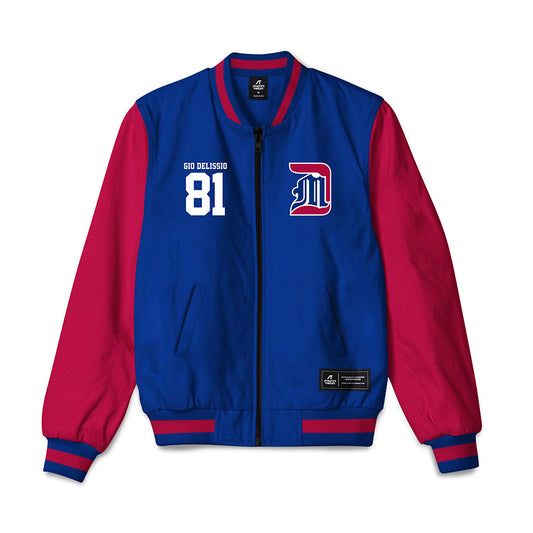 Detroit Mercy - NCAA Men's Lacrosse : Gio Delissio - Bomber Jacket-0