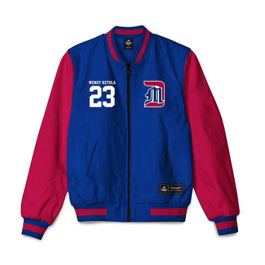 Detroit Mercy - NCAA Softball : Wendy Ketola - Bomber Jacket-0