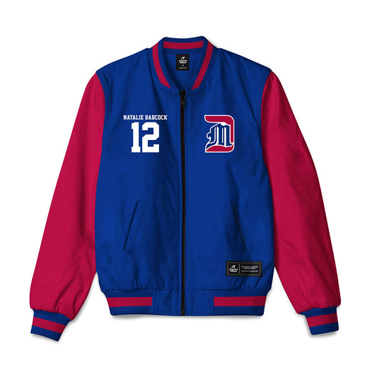 Detroit Mercy - NCAA Softball : Natalie Babcock - Bomber Jacket-0