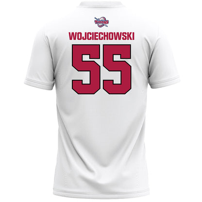 Detroit Mercy - NCAA Men's Lacrosse : DJ Wojciechowski - White Lacrosse Jersey -1