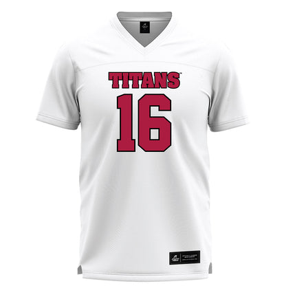Detroit Mercy - NCAA Men's Lacrosse : Sam Rochowiak - White Lacrosse Jersey -0